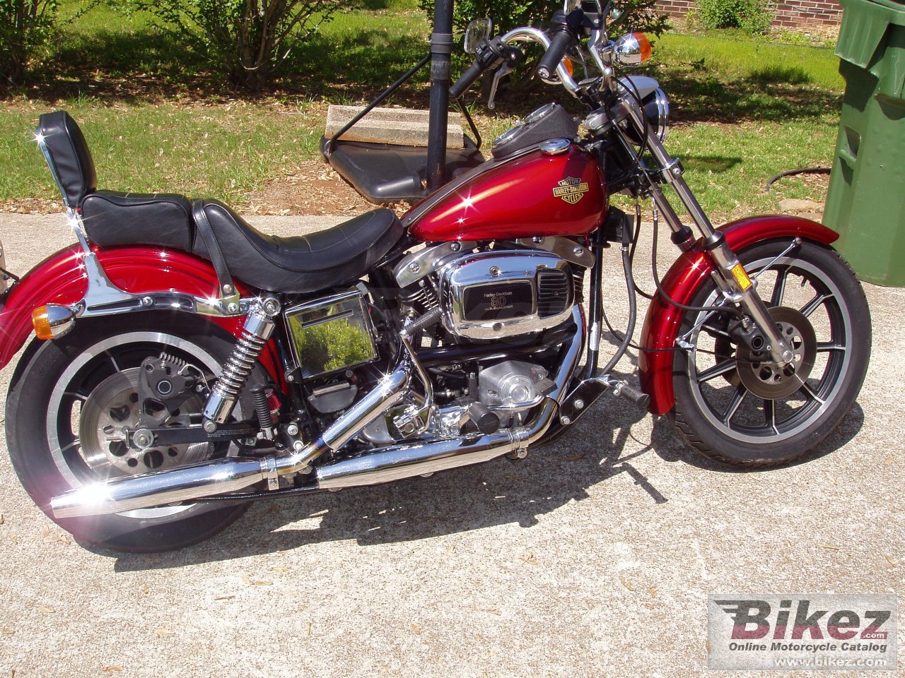 Big  fxsb 1340 low rider picture and wallpaper from Bikez.com